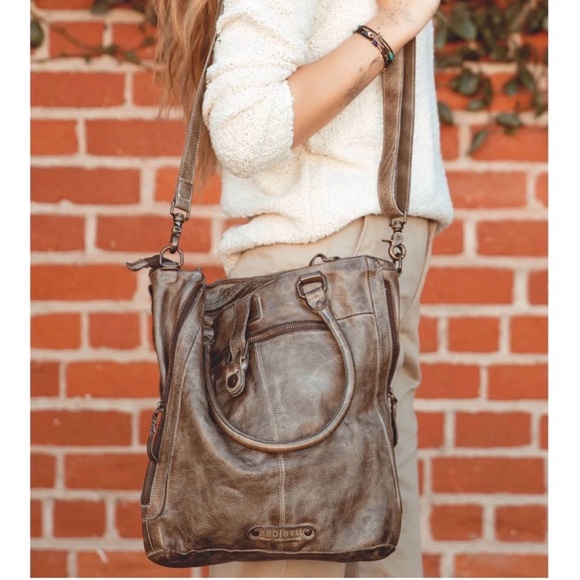 Bed Stu Handbags - Bed Stu Mildred in Taupe DD